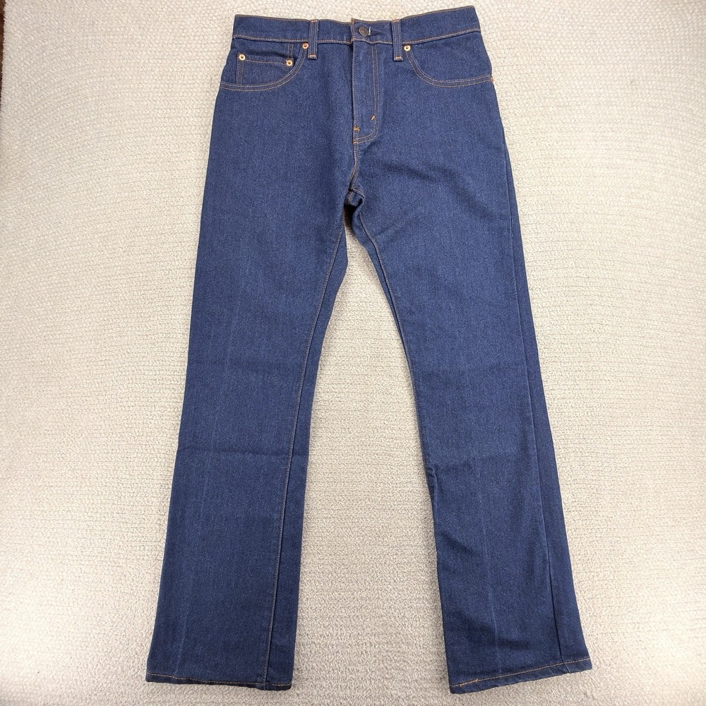 Levi's 517 Jeans Men 31x32 (30x31) Blue Indigo Flex Bootcut Western Cowboy Denim